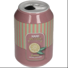 Кашпо "Hard Seltzer", керамика, розовый