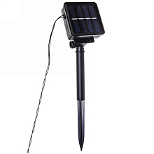 Гирлянда уличная "Лампа", 3 м, 20 LED, тепло белый, солнечная батарея