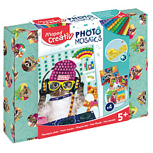 Набор для творчества Maped "Creative Cool Animals”, мозаика