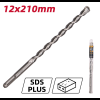 Бур по бетону Deli YS EDH-Y12210, 12 x 210 мм, SDS-PLUS - 2
