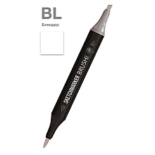 Маркер перманентный двусторонний "Sketchmarker Brush", BL блендер