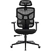 Кресло эргономичное EVERPROF Omega, Black, сетка, черный, металл, корпус черный - 2