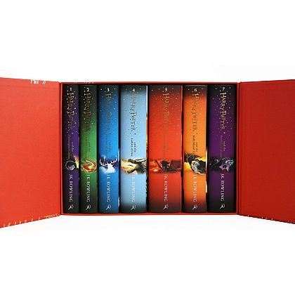 Книга на английском языке "Harry Potter Box Set HB 2014 Childr", Rowling J.K.  - 4