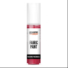 Краски для текстиля "Pentart Fabric paint", кармин, банка