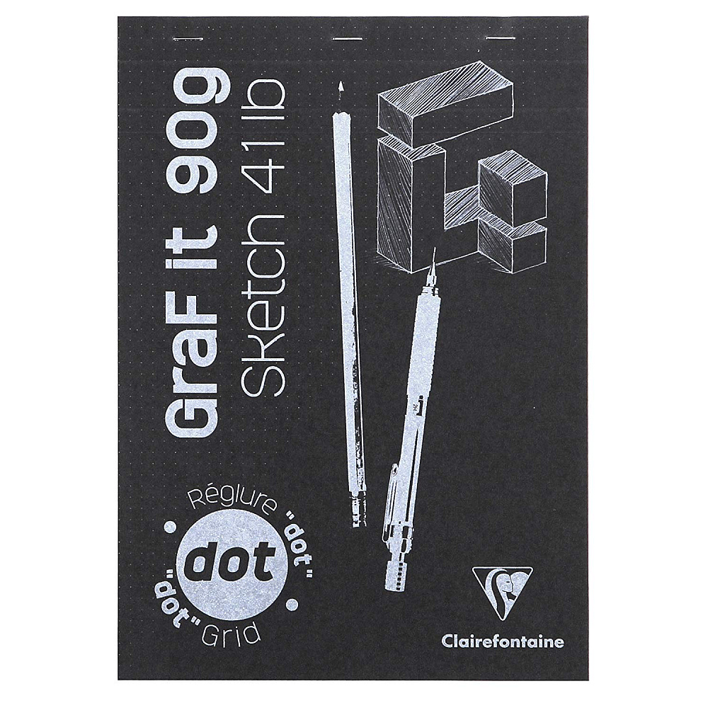 Скетчбук "Graf it", А4, 90 г/м2, 80 листов, ассорти