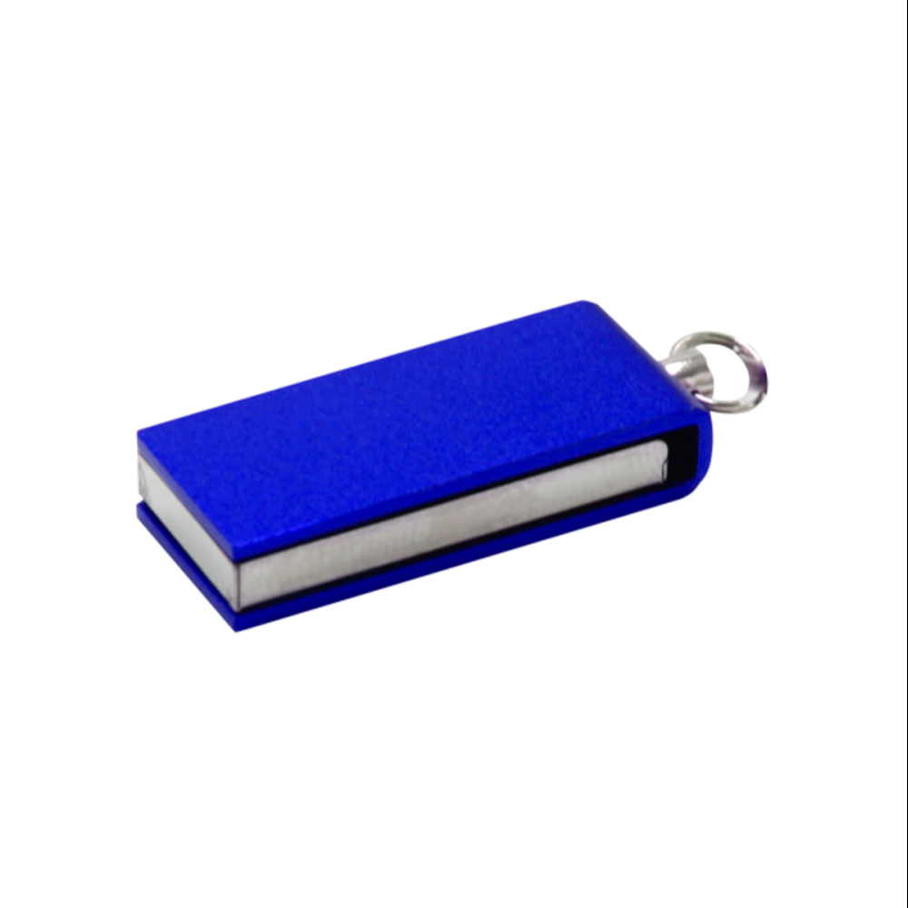 USB Flash 2.0 16 Gb VDM-055, пластик, метал, синий  - 2