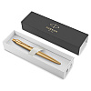 Ручка шариковая автоматическая Parker "Jotter Monochrome XL SE20", 1.0 мм, золотистый, стерж. синий - 2