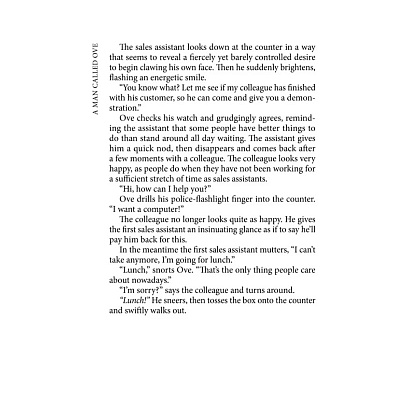 Книга "Вторая жизнь Уве. A man called Ove" (англ.яз.), Фредрик Бакман - 7