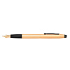 Ручка перьевая Cross "Classic Century Brushed Rose-Gold PVD", F, розовое золото, черный, патрон черный - 2