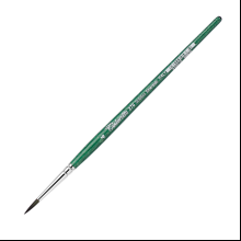 Кисть для рисования "Tintoretto Emerald", синтетика, круглая, №4