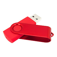 USB Flash накопитель 2.0 16 Gb VDF-008 СС, пластик, металл, красный