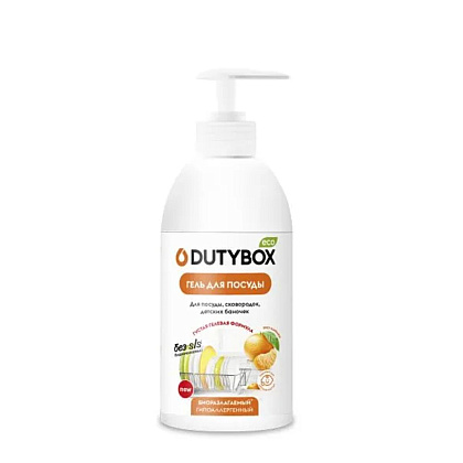 Средство для мытья посуды "Dutybox Spicy mandarin", экологичное, 500 мл