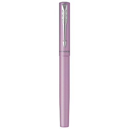 Ручка перьевая Parker "Vector XL F21", F, лиловый, патрон синий - 3
