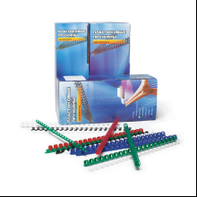 Пружины для перфопереплета "Office Kit", 28 мм, 100 шт, черный