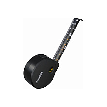 Рулетка Deli HS EHT8519, 5 м х 19 мм, Soft Touch, черный