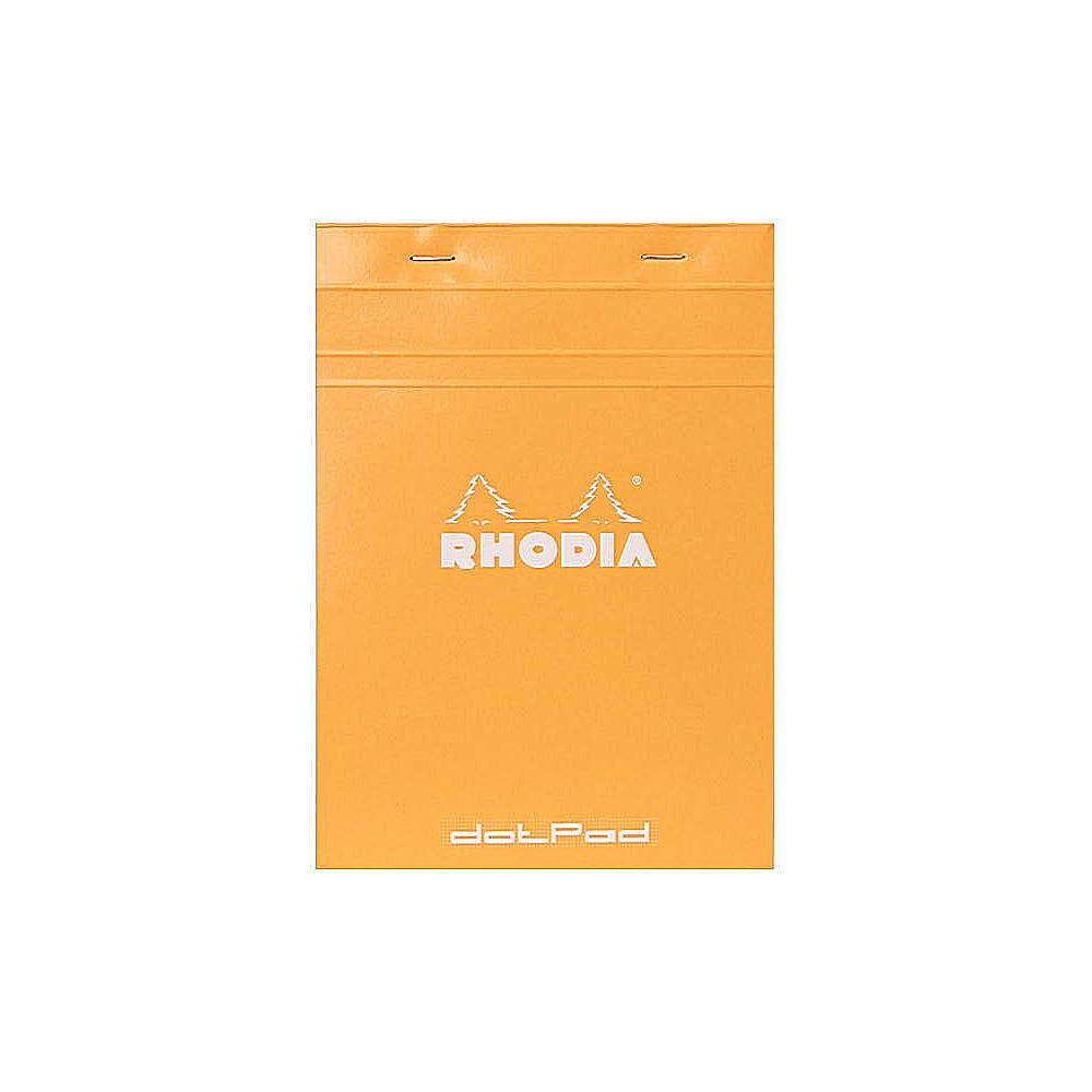 Блокнот "Rhodia", A5, 80 листов, клетка, оранжевый