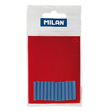 Ластик сменный для ручки "Milan", 12 шт, синий