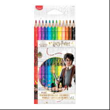 Цветные карандаши "Harry Potter", трехгранные, 12 шт.
