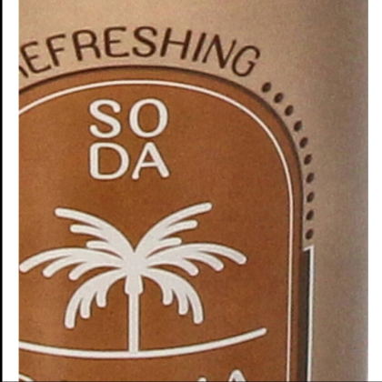 Ваза "Soda Bottle Palma Fine", фаянс, коричневый - 3