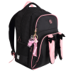 Рюкзак школьный "COMFORT Life Cat fun", черный, розовый - 9