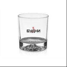 Стеклянный бокал для виски «Будни», прозрачный  