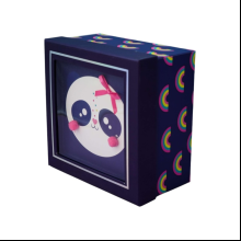 Коробка подарочная "Panda", 15х15х6.5 см
