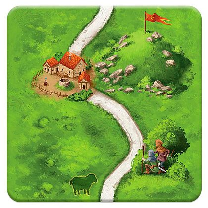 Игра настольная "Каркассон 9: Холмы и овцы" - 6