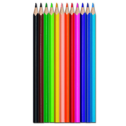 Цветные карандаши Maped "Color Peps" в металлическом пенале, 12 цветов - 2