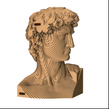 Пазл картонный 3D "Бюст Давид"