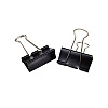 Зажим для бумаги "Office Products", 25 мм, 12 шт, черный - 3