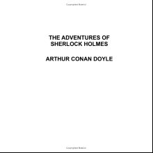 Книга на английском языке "The Adventures of Sherlock Holmes", Arthur Conan Doyle