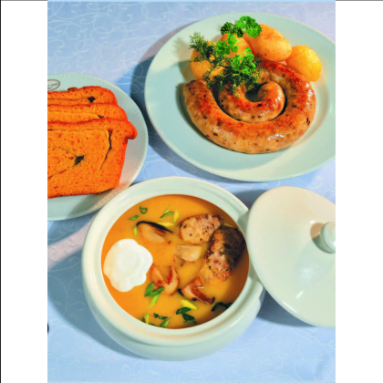Книга "Беларуская кухня. Белорусская кухня. Belarusian Cuisine", А.П. Вашчанка  - 5