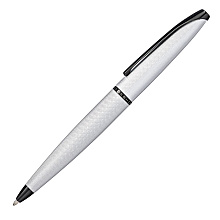 Ручка шариковая автоматическая "Cross Atx Brushed Chrome", 0.7 мм, серебристый, черный, стерж. черный