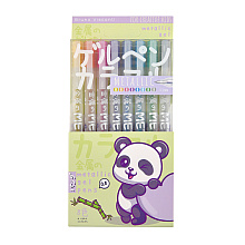 Набор гелевых ручек "Metallic. Kawaii Animals", 8 шт, разноцветный
