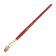 Кисть для рисования "Pinax ORO ROSSO", синтетика, плоская, №12