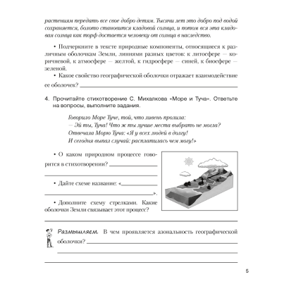 География. 7 класс. Рабочая тетрадь, Кольмакова Е. Г., Сарычева О. В. - 4