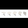 Стол Comf-Pro Coco Desk UR-83, 800х600х(540-755) мм, дуб белый - 2