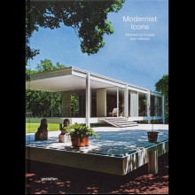 Книга на английском языке "Modernist Icons. Midcentury houses and interiors"