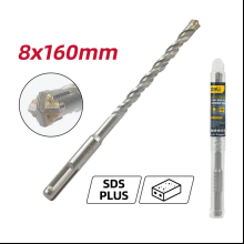 Бур по бетону Deli YS EDH-YCZ16008-E1, 8 x 160 мм, X-Tip, SDS-PLUS