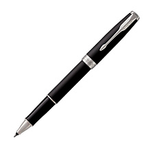 Ручка-роллер Parker "Sonnet Core T529 - Matte Black CT", 0.5 мм, черный, стерж. черный
