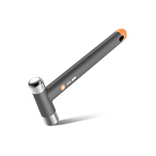 Молоток Deli HS EHT7008C, 0,25 кг, Soft Touch, оранжевый