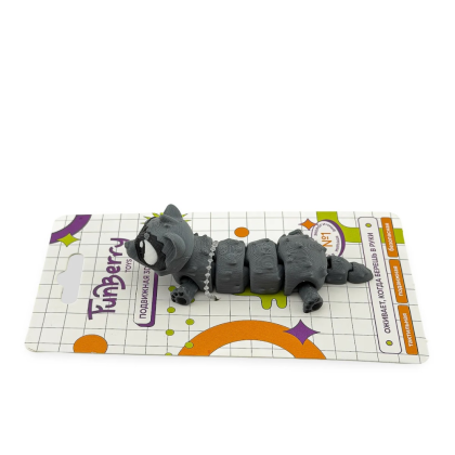 Игрушка 3D "Енот Лесси" - 7