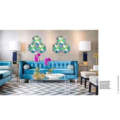 Книга на английском языке "Designing Rooms with Joie de Vivre. A Fresh Take on Classic Style", Amanda Reynal - 4