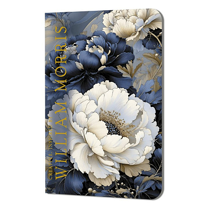 Блокнот "Creative. Inspired by William Morris", 130x210 мм, 32 листа, в линейку, разноцветный