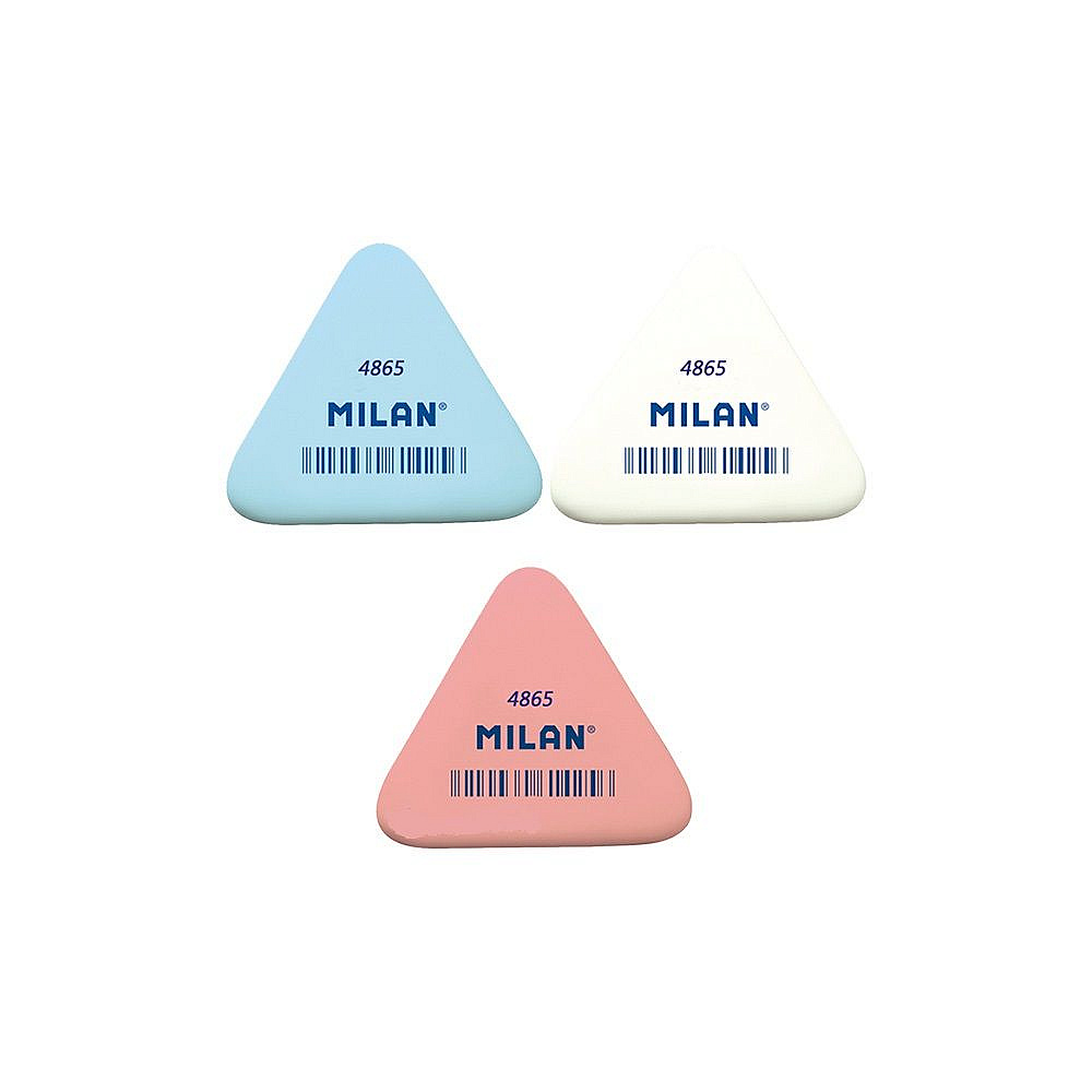 Ластик Milan "4865", 1 шт, ассорти - 5