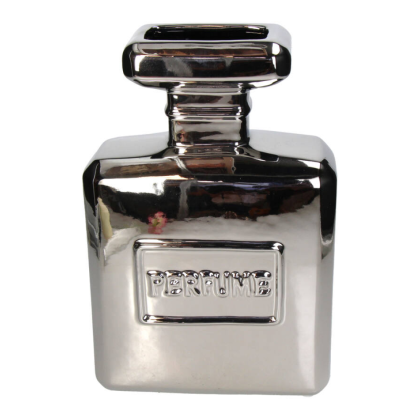 Ваза "Perfume Bottle", фаянс, серебристый