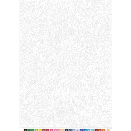 Раскраска по номерам на французском языке "Coloriages mystères Disney - Les Grands classiques. Best of" - 3