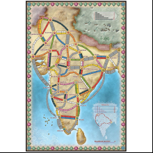 Игра настольная "Ticket to Ride: Индия и Швейцария"