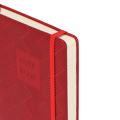 Ежедневник недатированный "FIORENZO Note Book", A5, 168 страниц, бордовый - 3