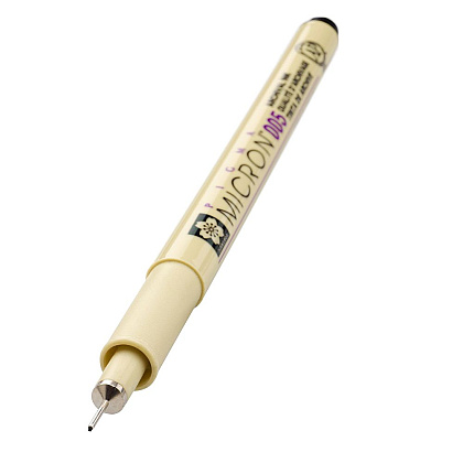 Ручка капиллярная "Pigma Micron", 0.2 мм, черный - 3